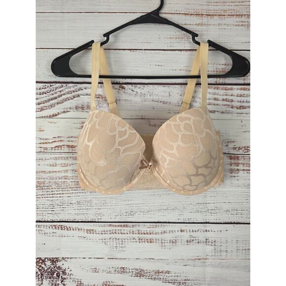 Parisa Bra 32G Womens Underwired Full Coverage Tan Padded Adjustable Straps - Picture 1 of 6